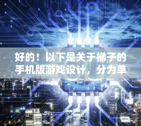 好的！以下是关于梯子的手机版游戏设计，分为单人模式和多人模式