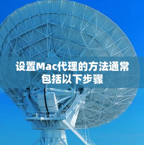 设置Mac代理的方法通常包括以下步骤