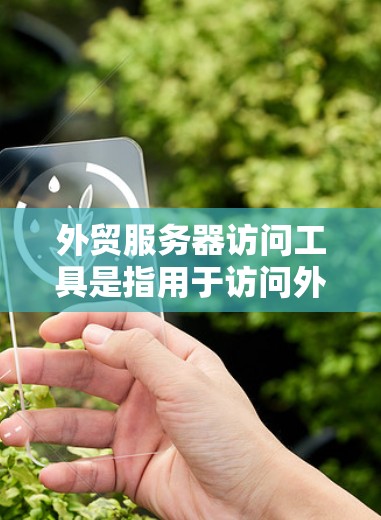外贸服务器访问工具是指用于访问外贸服务器的工具,这些工具可以帮助用户快速访问外贸服务器,无需手动输入访问地址。以下是一些常见的外贸服务器访问工具及其功能