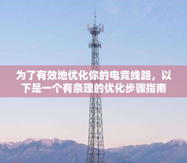 为了有效地优化你的电竞线路，以下是一个有条理的优化步骤指南