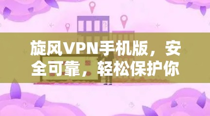 旋风VPN手机版，安全可靠，轻松保护你的隐私