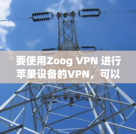要使用Zoog VPN 进行苹果设备的VPN，可以按照以下步骤进行