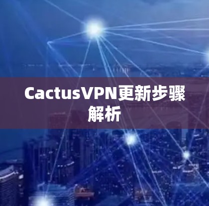 CactusVPN更新步骤解析 CactusVPN更新步骤解析