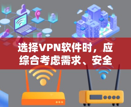 选择VPN软件时,应综合考虑需求、安全、价格、用户评价等因素。以下是根据这些因素的推荐 选择VPN软件时,应综合考虑需求、安全、价格、用户评价等因素。以下是根据这些因素的推荐