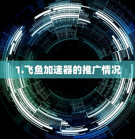 1.飞鱼加速器的推广情况 1.飞鱼加速器的推广情况