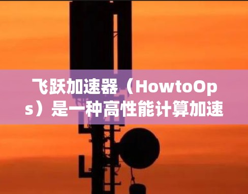 飞跃加速器（HowtoOps）是一种高性能计算加速器，主要用于处理复杂的计算和数据处理任务。它结合了先进的硬件架构和优化算法，能够显著提升数据处理的效率和性能。以下是对飞跃加速器的评测