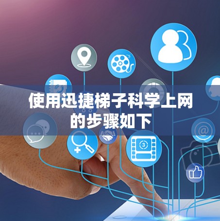 使用迅捷梯子科学上网的步骤如下