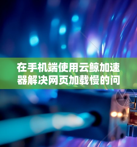 在手机端使用云鲸加速器解决网页加载慢的问题时，可能面临以下限制和替代方案