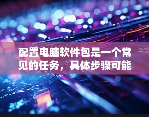 配置电脑软件包是一个常见的任务,具体步骤可能因操作系统的版本和软件包的安装方式而异。以下是一些通用的配置步骤,你可以根据你的具体需求调整 配置电脑软件包是一个常见的任务,具体步骤可能因操作系统的版本和软件包的安装方式而异。以下是一些通用的配置步骤,你可以根据你的具体需求调整