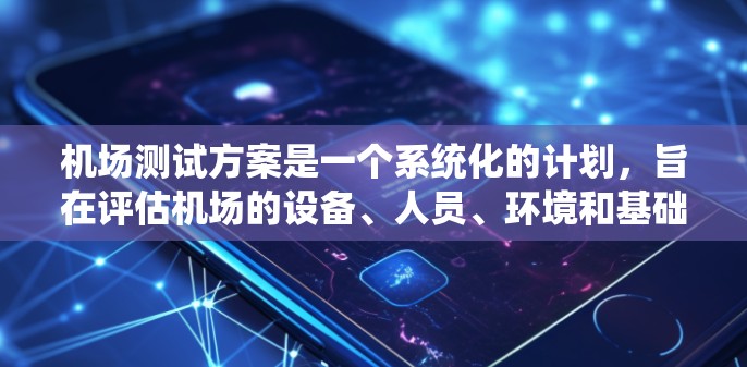 机场测试方案是一个系统化的计划，旨在评估机场的设备、人员、环境和基础设施的性能和安全。以下是一个详细的机场测试方案框架，供参考