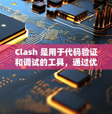 Clash 是用于代码验证和调试的工具,通过优化方法提高代码验证和调试的效率,减少中间步骤和错误的可能性。以下是Clash优化方法的详细分析 Clash 是用于代码验证和调试的工具,通过优化方法提高代码验证和调试的效率,减少中间步骤和错误的可能性。以下是Clash优化方法的详细分析