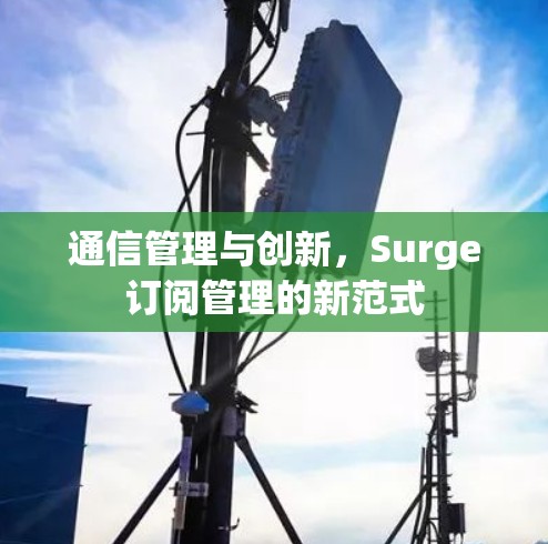 通信管理与创新，Surge订阅管理的新范式