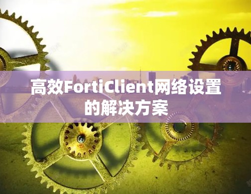 高效FortiClient网络设置的解决方案