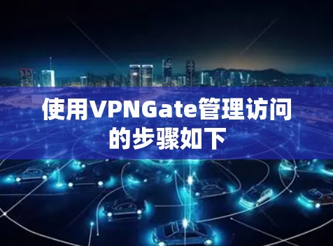 使用VPNGate管理访问的步骤如下