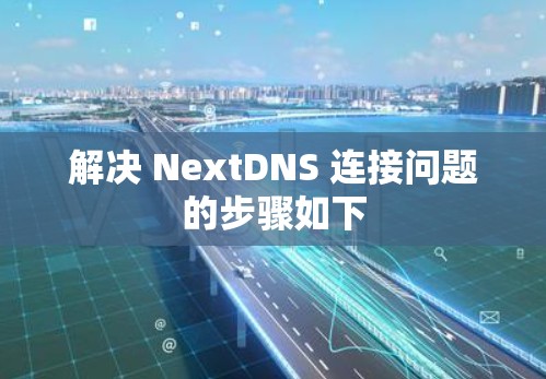 解决 NextDNS 连接问题的步骤如下