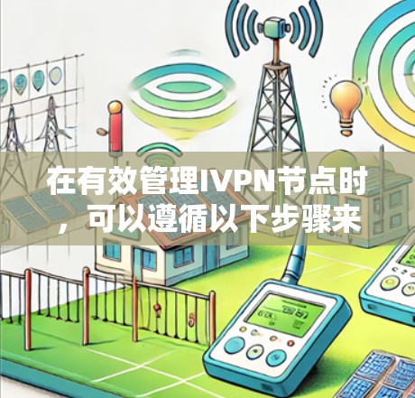 在有效管理IVPN节点时，可以遵循以下步骤来确保网络的稳定和高效