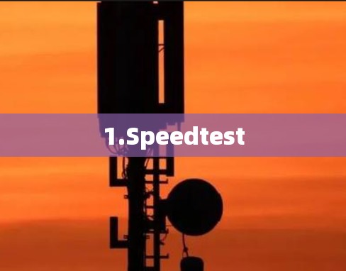 1.Speedtest