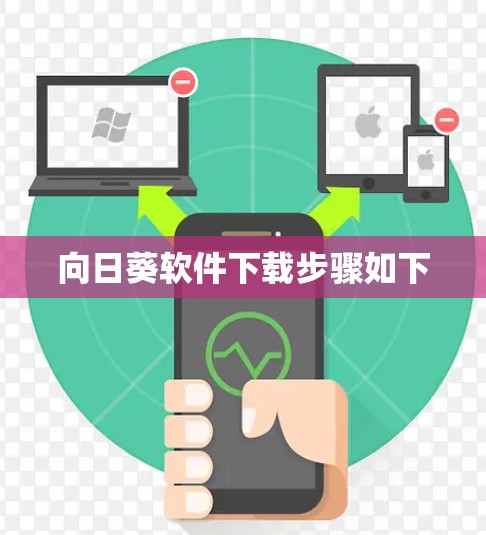 向日葵软件下载步骤如下