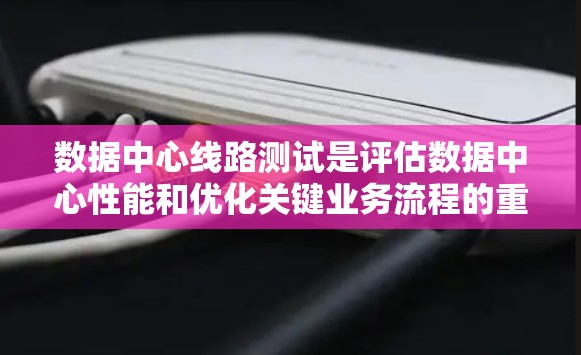 数据中心线路测试是评估数据中心性能和优化关键业务流程的重要过程。以下是对其核心内容的详细分析和建议