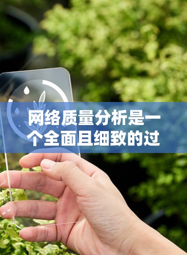 网络质量分析是一个全面且细致的过程,涵盖了多个方面以确保网络环境稳定和高效。以下是详细的网络质量分析步骤