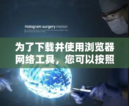 为了下载并使用浏览器网络工具,您可以按照以下步骤进行