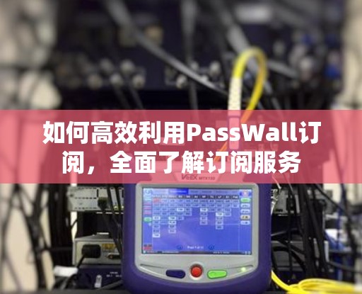 如何高效利用PassWall订阅，全面了解订阅服务