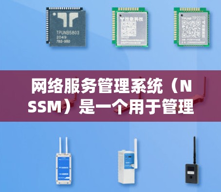 网络服务管理系统（NSSM）是一个用于管理网络服务的软件系统，它通常用于企业级、部门级或组织级的网络服务管理需求。NSSM能够帮助组织高效地管理网络资源，确保网络服务的正常运行并满足用户的需求