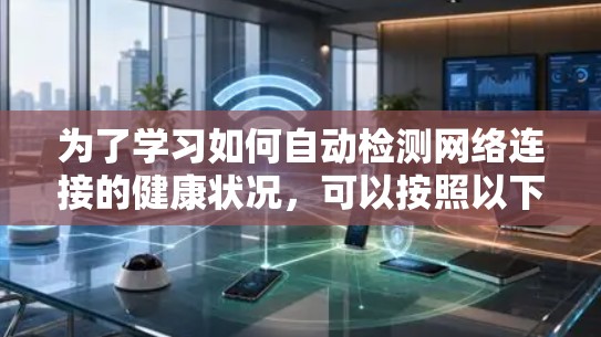 为了学习如何自动检测网络连接的健康状况，可以按照以下步骤进行